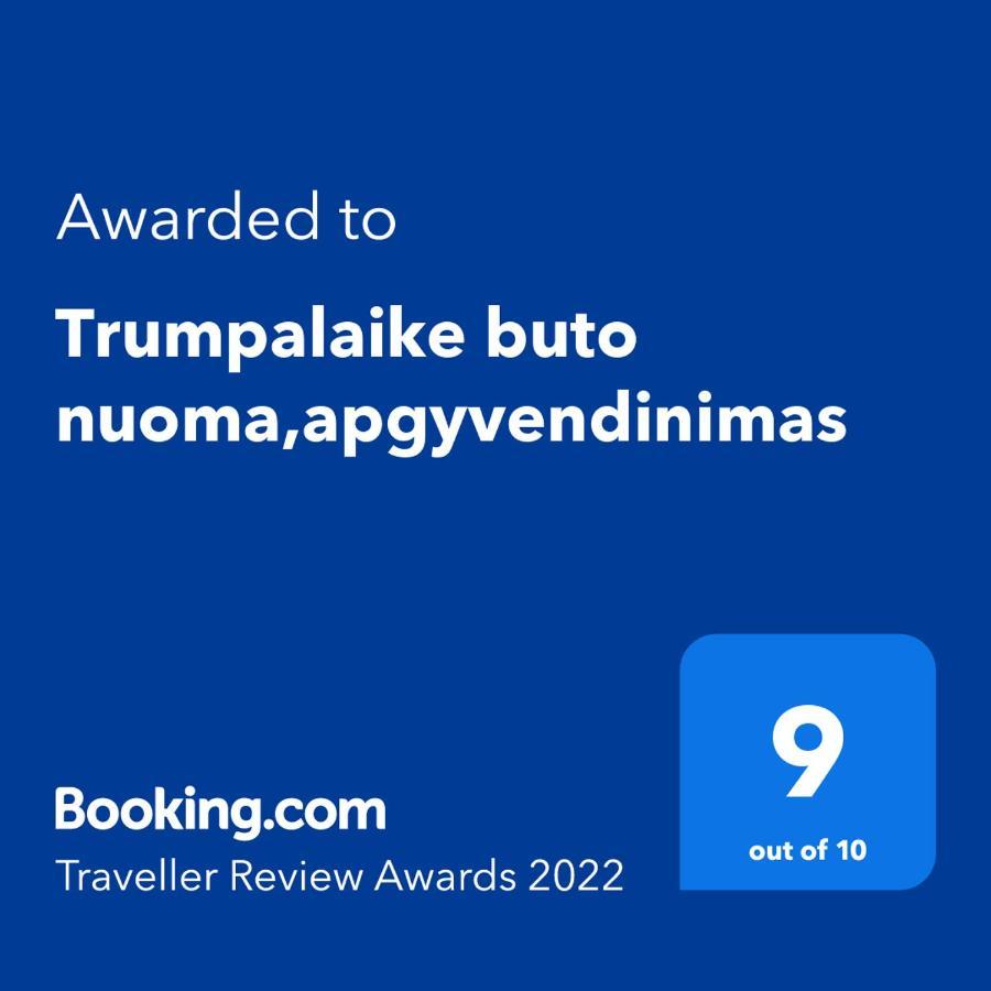 Trumpalaike Buto Nuoma,Apgyvendinimas - Bekontaktis Iejimas Rokiskis Eksteriør bilde